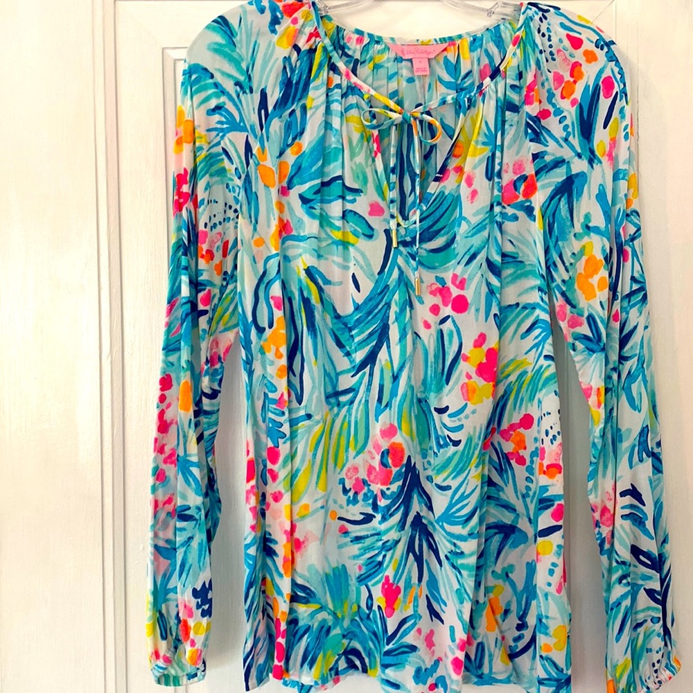 Lilly Pulitzer Tunic Top, Size Small